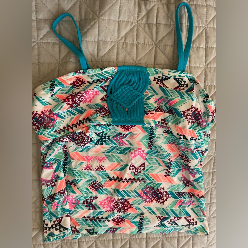 Malibu Swim Top Size 14 NEW Beachwear Summer Girls Top Pool